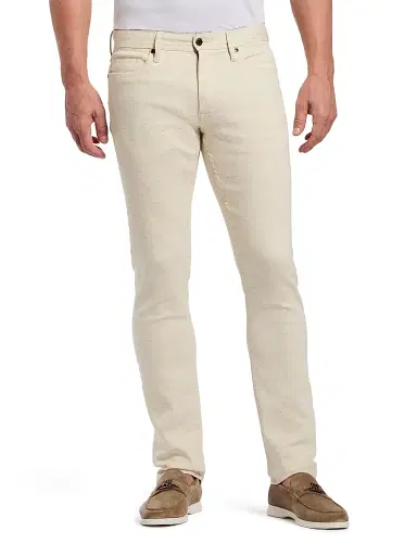 Robert Graham Men's Conrad Slim-Leg Jeans - Natural | Thumbnail 2 Robert Graham Men's Conrad Slim-Leg Jeans - Natural | Thumbnail 2