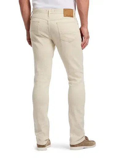 Robert Graham Men's Conrad Slim-Leg Jeans - Natural | Thumbnail 4 Robert Graham Men's Conrad Slim-Leg Jeans - Natural | Thumbnail 4