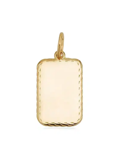 Oradina Women's 14K Yellow Gold Pendant Charm - Gold Moon | Thumbnail 5 Oradina Women's 14K Yellow Gold Pendant Charm - Gold Moon | Thumbnail 5