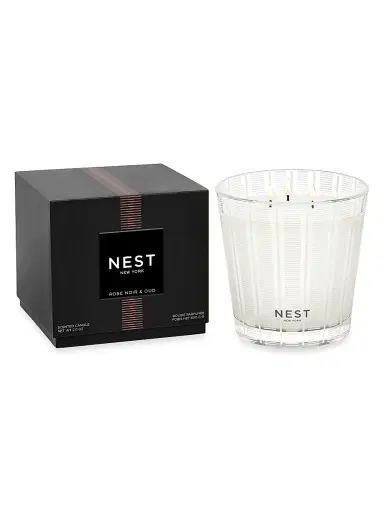 NEST New York Rose Noir & Oud Scented Candle Medium | Thumbnail 3 NEST New York Rose Noir & Oud Scented Candle Medium | Thumbnail 3