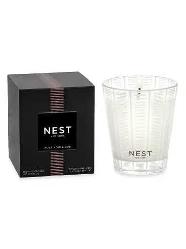 NEST New York Rose Noir & Oud Scented Candle Medium | Thumbnail 1 NEST New York Rose Noir & Oud Scented Candle Medium | Thumbnail 1