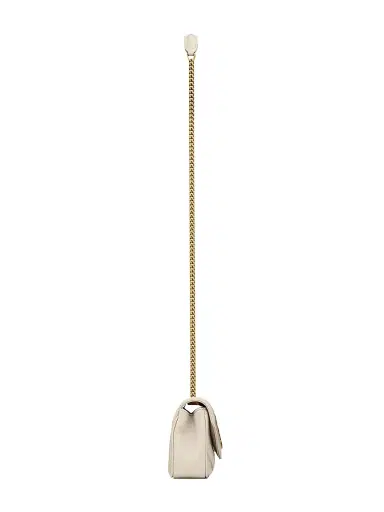 Saint Laurent Women's Loulou Mini Bag in Lambskin Leather - Blanc Vintage | Thumbnail 6 Saint Laurent Women's Loulou Mini Bag in Lambskin Leather - Blanc Vintage | Thumbnail 6