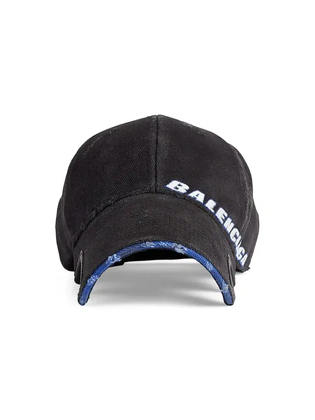 Men's Tilted Typo Cap - Black Men's Tilted Typo Cap - Black
