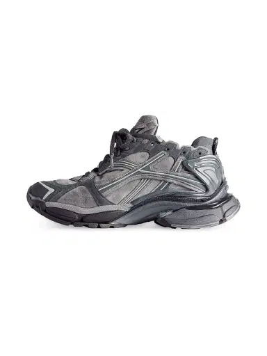 Balenciaga Men's Runner Sneakers - Grey | Thumbnail 5 Balenciaga Men's Runner Sneakers - Grey | Thumbnail 5
