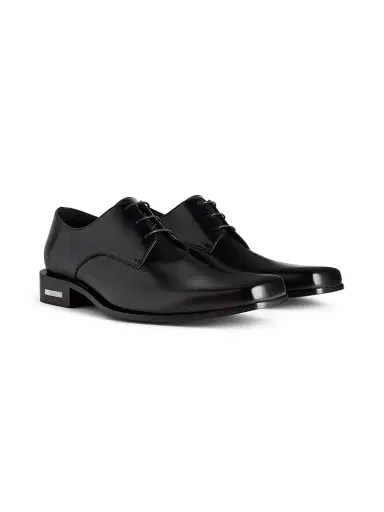 Balenciaga Men's Concorde Derby Shoes - Black - Size 9 | Thumbnail 3 Balenciaga Men's Concorde Derby Shoes - Black - Size 9 | Thumbnail 3
