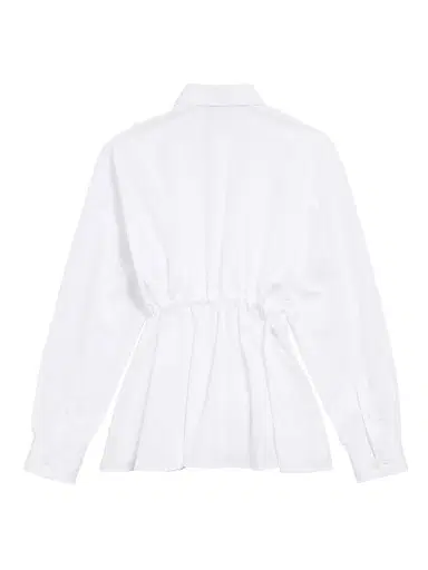 Balenciaga Women's Hourglass Shirt - White - Size 4 | Thumbnail 2 Balenciaga Women's Hourglass Shirt - White - Size 4 | Thumbnail 2