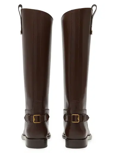 Burberry Women's Cavalier 30MM Leather Boots - Treacle Brown - Size 10.5 | Thumbnail 3 Burberry Women's Cavalier 30MM Leather Boots - Treacle Brown - Size 10.5 | Thumbnail 3