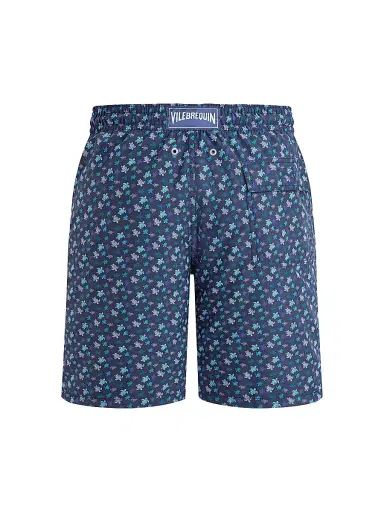 Vilebrequin Men's Micro Ronde Des Tortues Rainbow Swim Trunks - Paon - Size Medium | Thumbnail 2 Vilebrequin Men's Micro Ronde Des Tortues Rainbow Swim Trunks - Paon - Size Medium | Thumbnail 2
