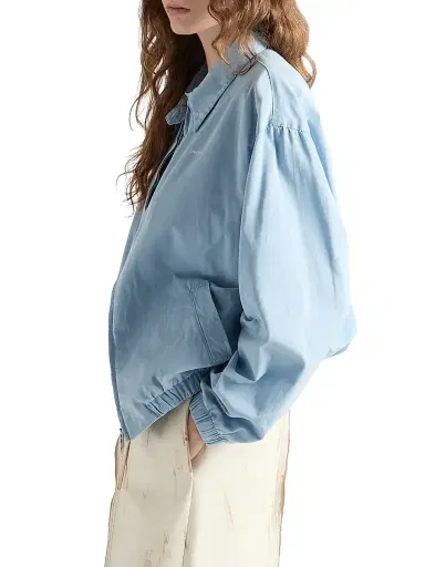 Prada Women's Old Gabardine Blouson Jacket - Grey | Thumbnail 13 Prada Women's Old Gabardine Blouson Jacket - Grey | Thumbnail 13