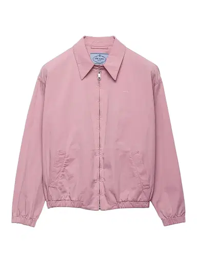 Prada Women's Old Gabardine Blouson Jacket - Grey | Thumbnail 6 Prada Women's Old Gabardine Blouson Jacket - Grey | Thumbnail 6