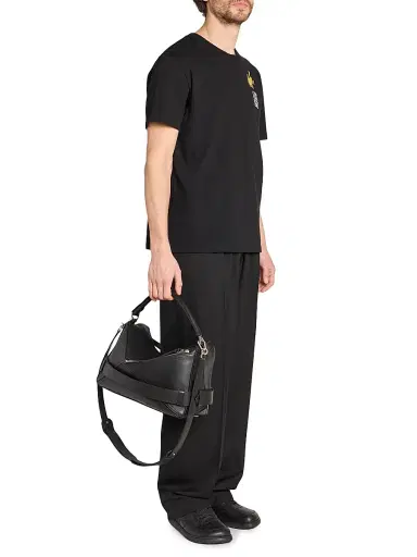 Loewe Men's Large Puzzle Leather Biker Bag | Thumbnail 2 Loewe Men's Large Puzzle Leather Biker Bag | Thumbnail 2