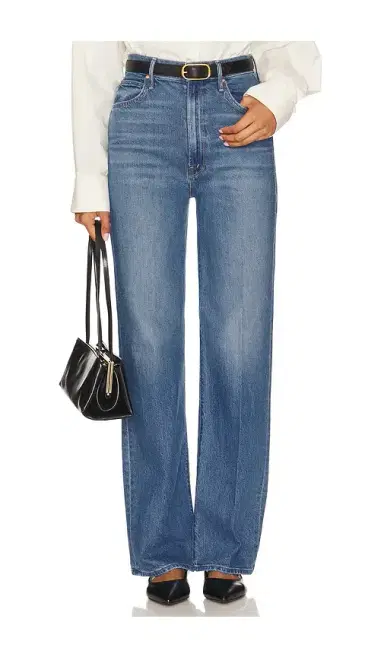 MOTHER High Waisted Tunnel Vision Sneak Jeans | Thumbnail 1 MOTHER High Waisted Tunnel Vision Sneak Jeans | Thumbnail 1