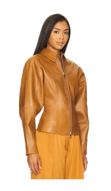 The Sei Fitted Leather Jacket | Thumbnail 2 The Sei Fitted Leather Jacket | Thumbnail 2