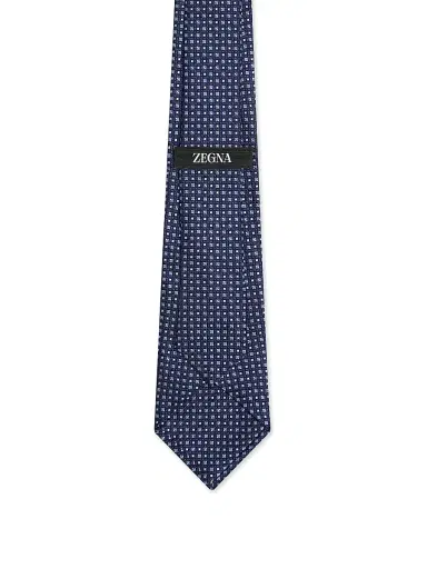 Zegna Men's Silk Tie | Thumbnail 2 Zegna Men's Silk Tie | Thumbnail 2