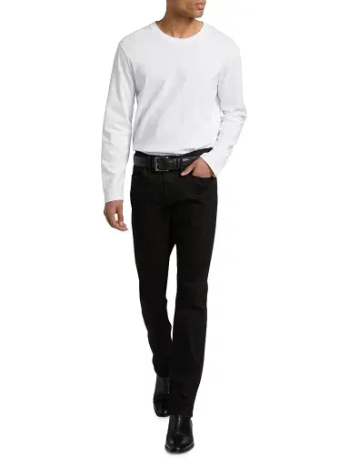 Nili Lotan Men's Sien Crewneck T-Shirt - White - Size Large | Thumbnail 2 Nili Lotan Men's Sien Crewneck T-Shirt - White - Size Large | Thumbnail 2