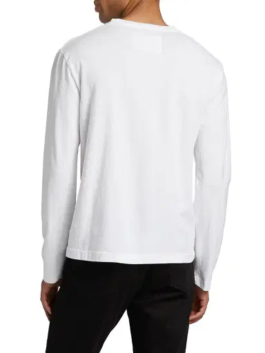 Nili Lotan Men's Sien Crewneck T-Shirt - White - Size Large | Thumbnail 5 Nili Lotan Men's Sien Crewneck T-Shirt - White - Size Large | Thumbnail 5
