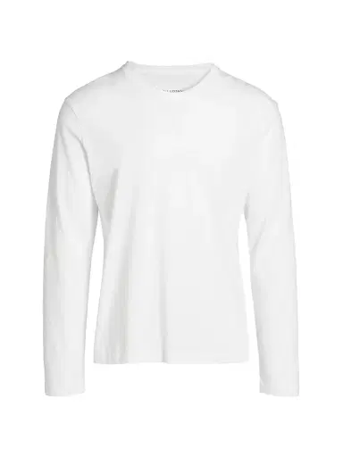 Nili Lotan Men's Sien Crewneck T-Shirt - White - Size Large | Thumbnail 1 Nili Lotan Men's Sien Crewneck T-Shirt - White - Size Large | Thumbnail 1