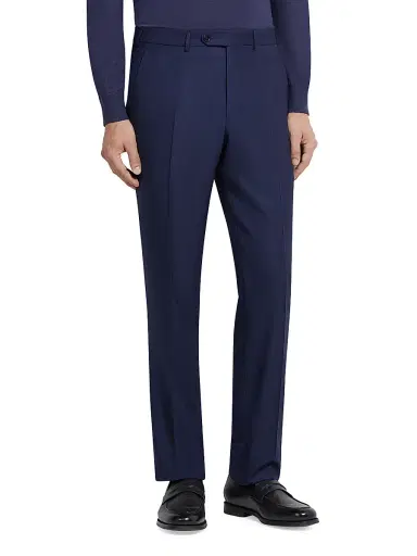 ZEGNA Men's 15milmil15 Wool Suit - Dark Blue | Thumbnail 3 ZEGNA Men's 15milmil15 Wool Suit - Dark Blue | Thumbnail 3