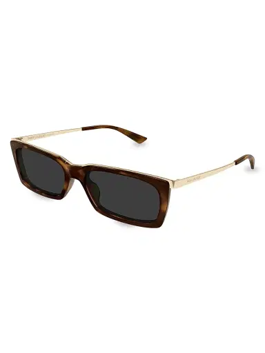 Saint Laurent Women's 57MM Rectangular Metal Sunglasses | Thumbnail 1 Saint Laurent Women's 57MM Rectangular Metal Sunglasses | Thumbnail 1