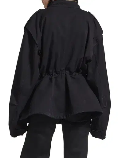 Balenciaga Women's Hourglass Parka - Black - Size Medium | Thumbnail 5 Balenciaga Women's Hourglass Parka - Black - Size Medium | Thumbnail 5