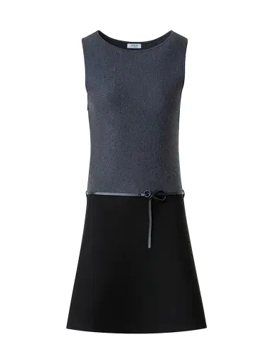 Akris punto Women's Milano-Knit Sleeveless A-Line Minidress | Thumbnail 1 Akris punto Women's Milano-Knit Sleeveless A-Line Minidress | Thumbnail 1