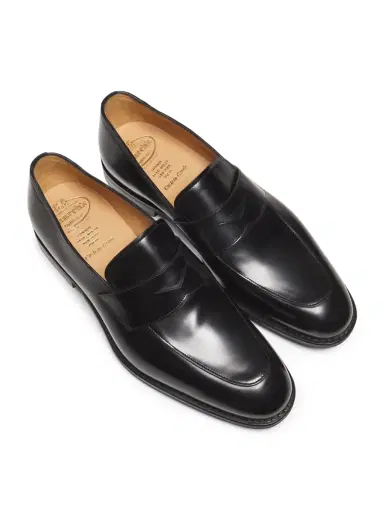 Church's Men's Hertford Leather Loafers - Black | Thumbnail 4 Church's Men's Hertford Leather Loafers - Black | Thumbnail 4