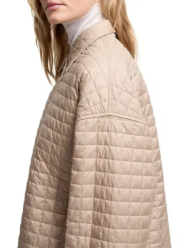 Moncler Women's Down Filled Shirt - Beige | Thumbnail 4 Moncler Women's Down Filled Shirt - Beige | Thumbnail 4
