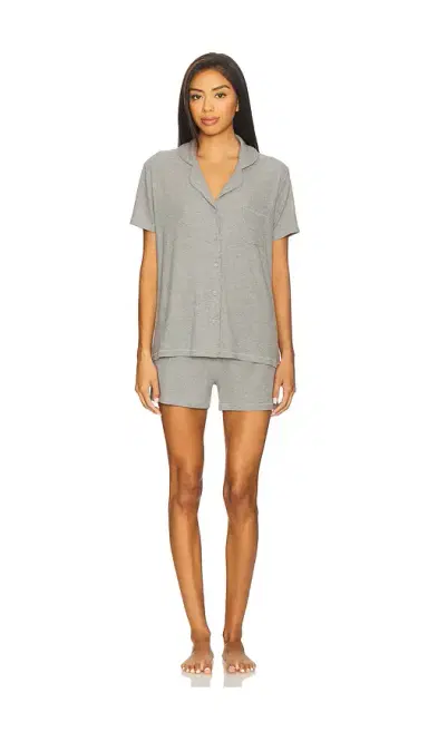 Skims Soft Lounge Short Sleep Set | Thumbnail 1 Skims Soft Lounge Short Sleep Set | Thumbnail 1