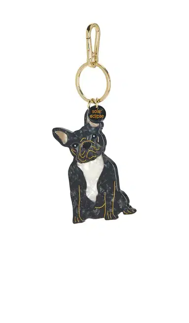 Solar Eclipse Hand-painted Bag Charm | Thumbnail 1 Solar Eclipse Hand-painted Bag Charm | Thumbnail 1