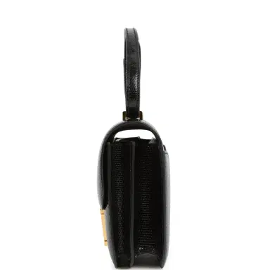 HERMÈS Hermes Constance 18 Black Varanus Salvator Lizard Gold Hardware | Thumbnail 3 HERMÈS Hermes Constance 18 Black Varanus Salvator Lizard Gold Hardware | Thumbnail 3