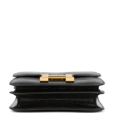 HERMÈS Hermes Constance 18 Black Varanus Salvator Lizard Gold Hardware | Thumbnail 6 HERMÈS Hermes Constance 18 Black Varanus Salvator Lizard Gold Hardware | Thumbnail 6
