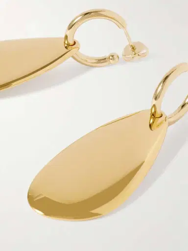 Isabel Marant Ella Gold-tone Hoop Earrings | Thumbnail 3 Isabel Marant Ella Gold-tone Hoop Earrings | Thumbnail 3