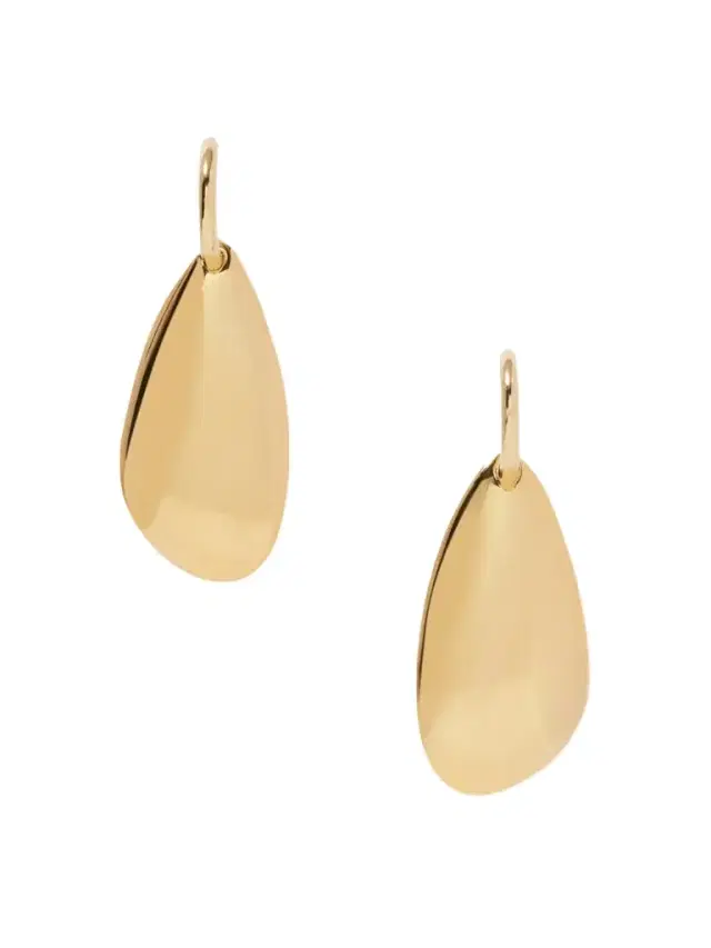 Isabel Marant Ella Gold-tone Hoop Earrings