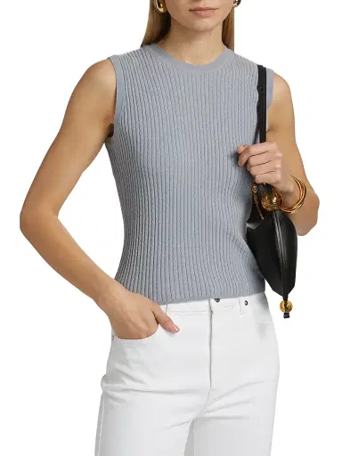 Frame Women's Cable-Knit Tank | Thumbnail 3 Frame Women's Cable-Knit Tank | Thumbnail 3