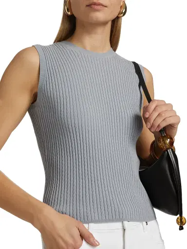 Frame Women's Cable-Knit Tank | Thumbnail 6 Frame Women's Cable-Knit Tank | Thumbnail 6