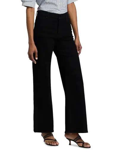 Frame Women's Le Slim Palazzo Jeans - Black - Size 34 | Thumbnail 4 Frame Women's Le Slim Palazzo Jeans - Black - Size 34 | Thumbnail 4