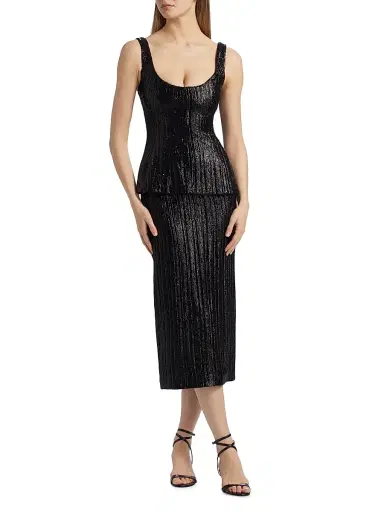 PRABAL GURUNG Women's Sequined Pencil Skirt | Thumbnail 2 PRABAL GURUNG Women's Sequined Pencil Skirt | Thumbnail 2