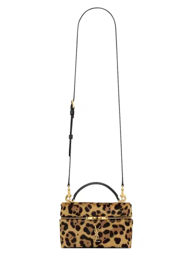 Saint Laurent Women's Gaby Vanity Bag in Pony Hair Leather | Thumbnail 1 Saint Laurent Women's Gaby Vanity Bag in Pony Hair Leather | Thumbnail 1