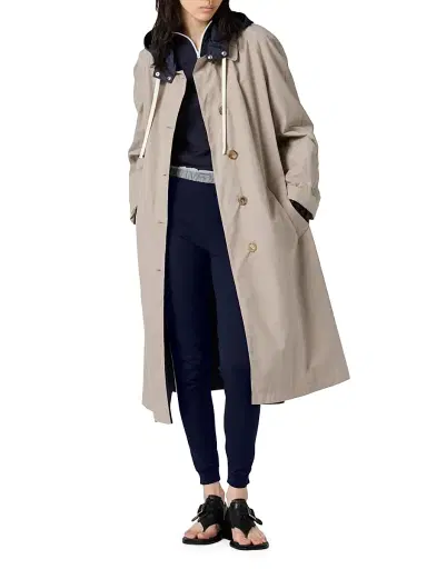 Miu Miu Women's Technical Fabric Pants - Blue | Thumbnail 6 Miu Miu Women's Technical Fabric Pants - Blue | Thumbnail 6