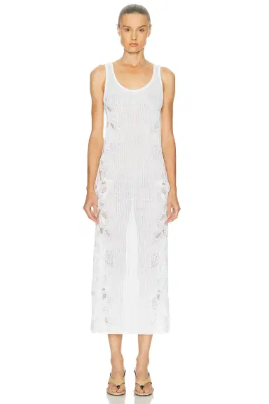 ALAÏA Lace Tank Dress | Thumbnail 2 ALAÏA Lace Tank Dress | Thumbnail 2