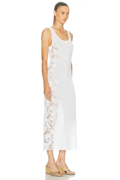 ALAÏA Lace Tank Dress | Thumbnail 3 ALAÏA Lace Tank Dress | Thumbnail 3