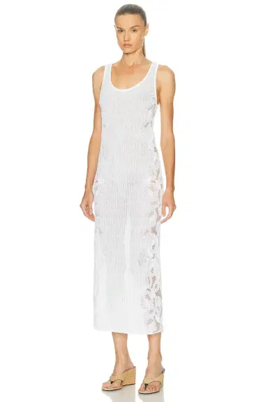ALAÏA Lace Tank Dress | Thumbnail 1 ALAÏA Lace Tank Dress | Thumbnail 1