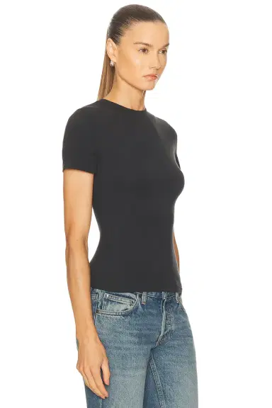 Skims Cotton Jersey T-Shirt | Thumbnail 2 Skims Cotton Jersey T-Shirt | Thumbnail 2