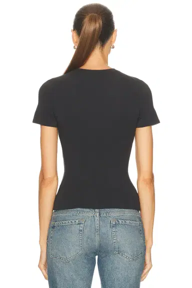 Skims Cotton Jersey T-Shirt | Thumbnail 3 Skims Cotton Jersey T-Shirt | Thumbnail 3