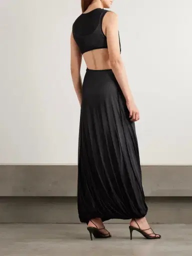 Christopher Esber Embellished Cutout Layered Stretch-jersey Maxi Dress | Thumbnail 3 Christopher Esber Embellished Cutout Layered Stretch-jersey Maxi Dress | Thumbnail 3