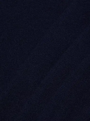 Jamie Haller Women's Cashmere Polo Sweater - Navy | Thumbnail 7 Jamie Haller Women's Cashmere Polo Sweater - Navy | Thumbnail 7
