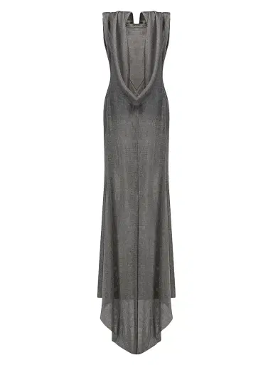 The New Arrivals Ilkyaz Ozel Women's Jeanne Metallic Knit Cowl Neck Gown | Thumbnail 2 The New Arrivals Ilkyaz Ozel Women's Jeanne Metallic Knit Cowl Neck Gown | Thumbnail 2