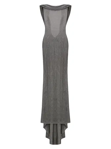 The New Arrivals Ilkyaz Ozel Women's Jeanne Metallic Knit Cowl Neck Gown | Thumbnail 1 The New Arrivals Ilkyaz Ozel Women's Jeanne Metallic Knit Cowl Neck Gown | Thumbnail 1