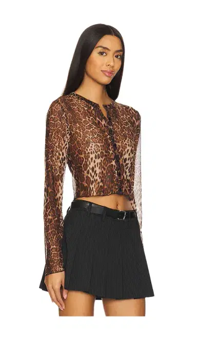 superdown Becky Sheer Top | Thumbnail 2 superdown Becky Sheer Top | Thumbnail 2