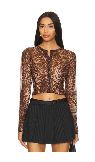 superdown Becky Sheer Top | Thumbnail 1 superdown Becky Sheer Top | Thumbnail 1